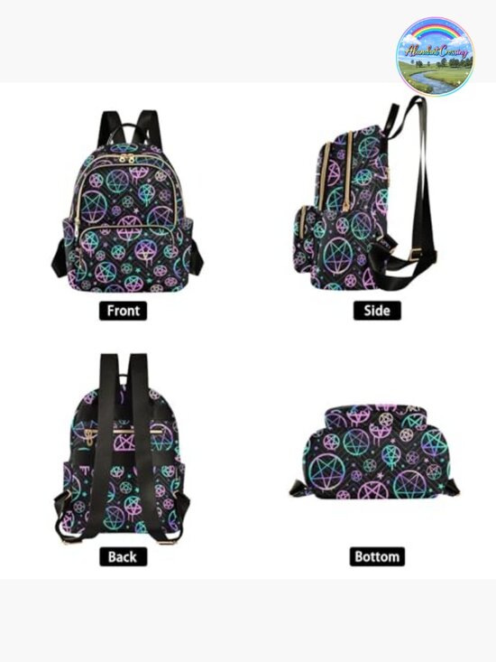 Mini Backpack Fashion Backpack Purse Quilted Shoulder Bag Daypack Lightweight main image 4